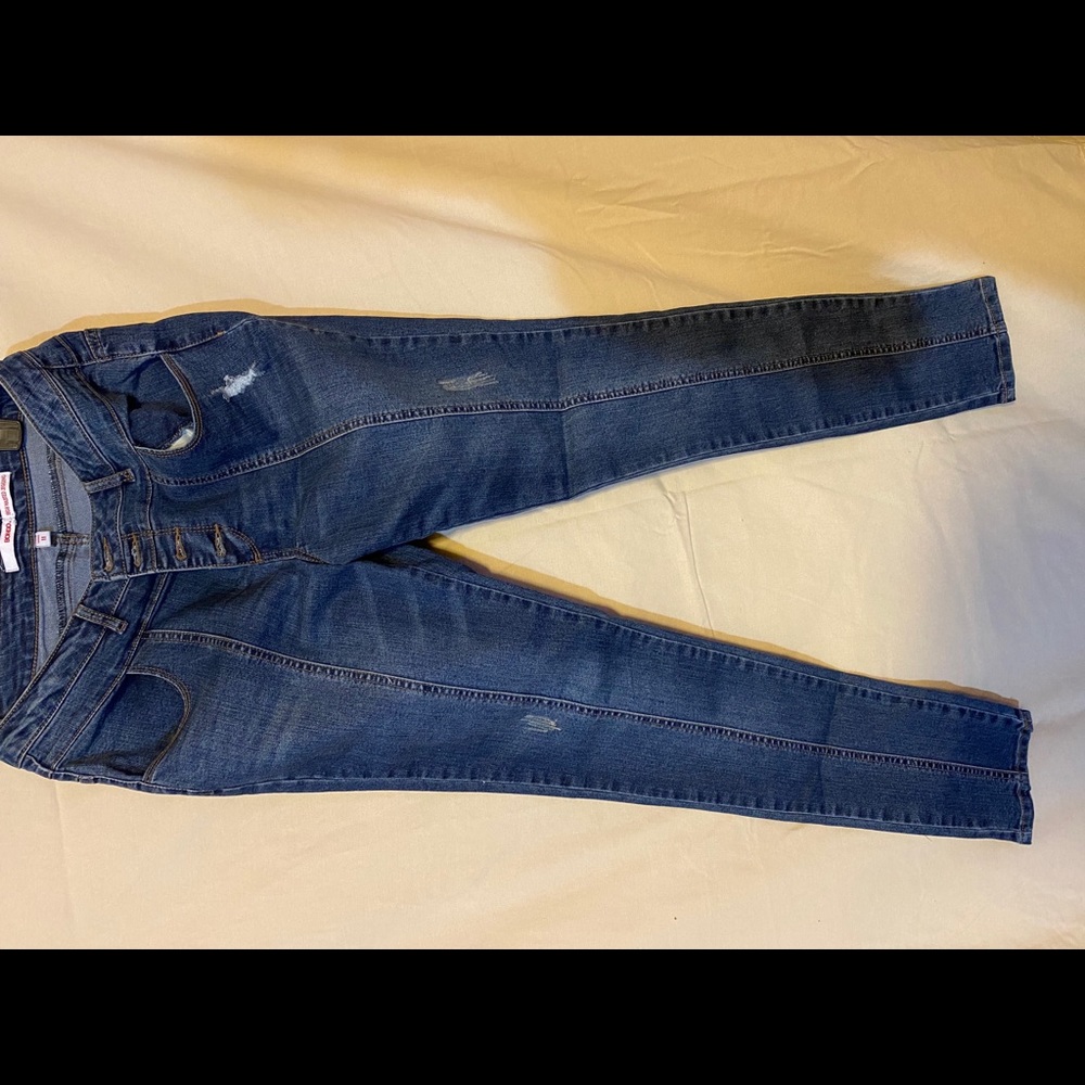 High waisted jeggings